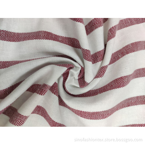 Bomullslinne Rayon-tyg
